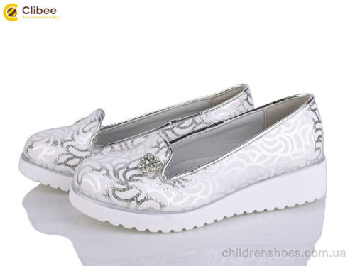 Туфли D530 silver Clibee / p. 32-37 / 6пар