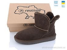 Угги Restime YWZ23005 brown Угги YWZ23005 brown Restime / p. 36-41 / 8пар