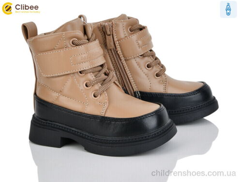 Ботинки HA556 khaki Clibee / p. 22-27 / 6пар