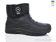 Сапоги из пены Олимп Б02 чорний Сапоги из пены Б02 чорний Lot Shoes / p. 41-46 / 8пар