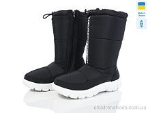 Дутики 304 БП чорний Favorit / p. 36-41 / 6пар