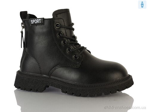 Ботинки Y93(0346B) black DINO ALBAT / p. 32-37 / 6пар