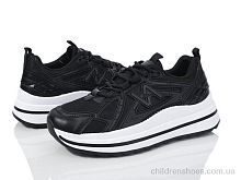 Кроссовки HD43(172-39) black Violeta / p. 36-41 / 8пар