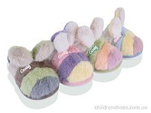 Тапки No brand 4134-1 mix Тапки 4134-1 mix BABYSHOP / p. 30-35 / 12пар