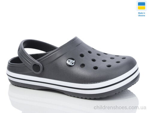 Кроксы N224 графіт Lot Shoes / p. 41-45 / 8пар