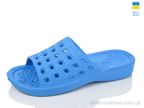 Шлепки N19 блакитний Lot Shoes / p. 36-41 / 6пар