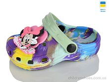 Кроксы H3 кд папуга фіолетово-мятний Lot Shoes / p. 24-29 / 6пар