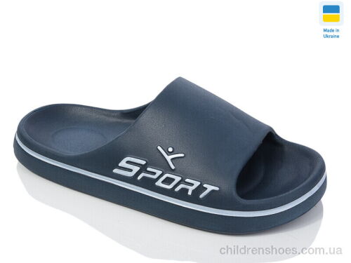 Шлепки N403 синій Lot Shoes / p. 41-46 / 8пар