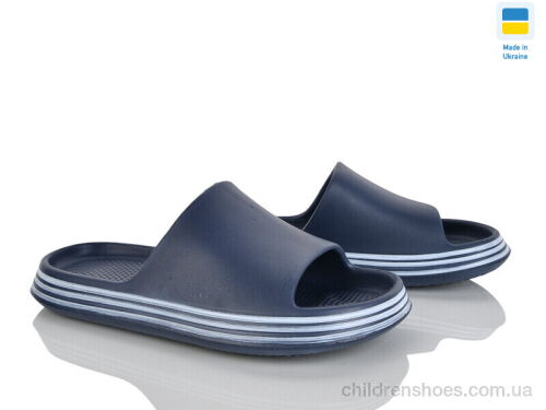 Шлепки E236 синій Rai shoes / p. 41-45 / 8пар