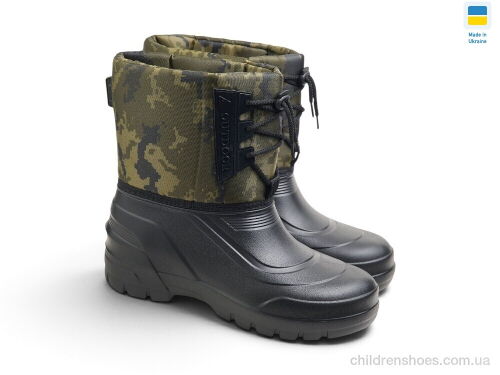 Сапоги из пены B-165A хакі Rai shoes / p. 42-45 / 6пар