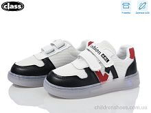 Кроссовки 10-1 black LED Wei Wei-Class / p. 26-30 / 10пар