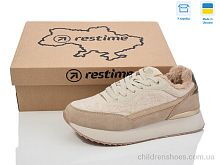 Кроссовки Restime FWZ24284 beige Кроссовки FWZ24284 beige Restime / p. 36-41 / 8пар