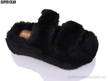 Тапки No brand PV08 black Тапки PV08 black Super Gear / p. 36-40 / 8пар