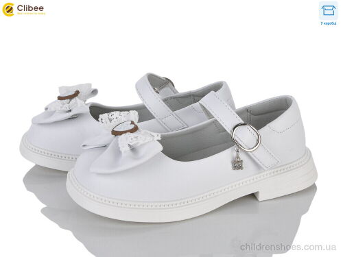Туфли DC809-2 white Clibee / p. 31-36 / 6пар