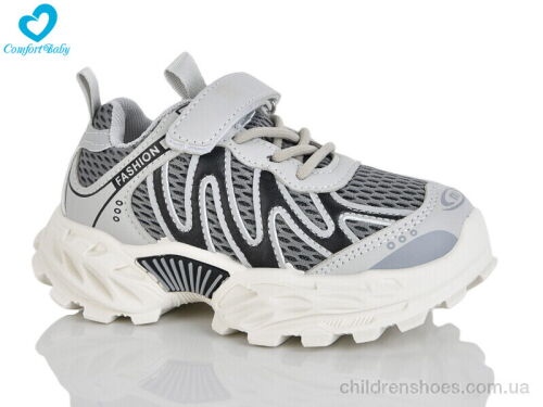 Кроссовки 63-1 сірий Comfort-baby / p. 26-31 / 8пар