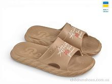 Шлепки DS68 мокко Rai shoes / p. 36-41 / 8пар