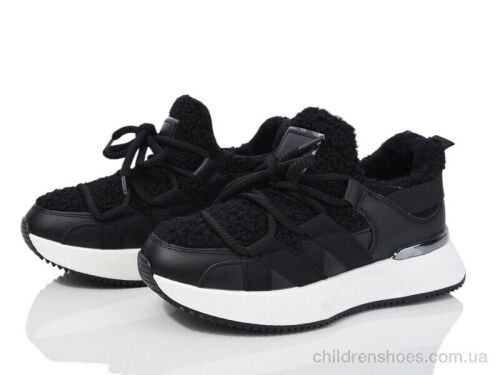 Кроссовки 20-1071-1 black Violeta / p. 36-41 / 8пар
