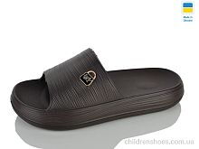Шлепки N122 шоколад Lot Shoes / p. 36-41 / 6пар