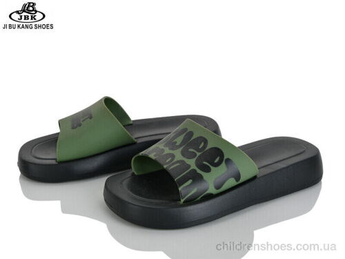 Шлепки 01-6216 green Jibukang / p. 36-41 / 10пар