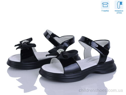 Босоножки ABX0815P black Clibee-ShoSho / p. 28-33 / 6пар