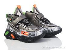 Кроссовки 2117-A215B gun Мир / p. 26-31 / 12пар