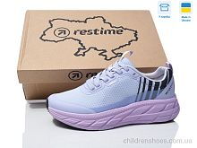 Кроссовки Restime UWL25522 purple Кроссовки UWL25522 purple Restime / p. 36-41 / 8пар
