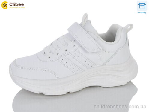 Кроссовки EC803-1 white Clibee-Apawwa / p. 32-37 / 6пар