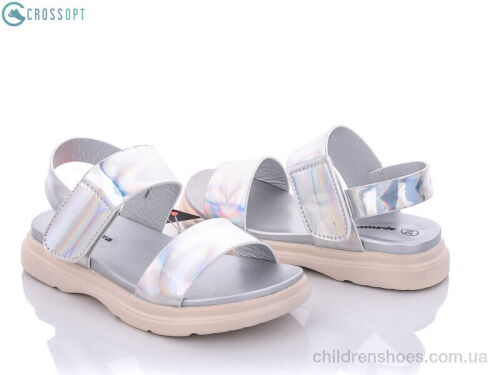 Босоножки GX185-1 silver CROSSOPT / p. 26-30 / 5пар