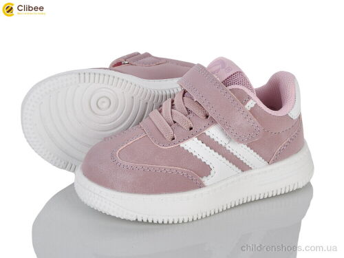 Кроссовки EA785-3 pink-white Clibee / p. 21-26 / 6пар