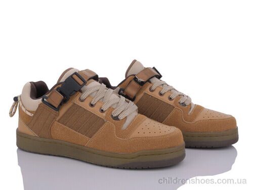 Кроссовки 188-6 brown-khaki Violeta / p. 40-45 / 8пар