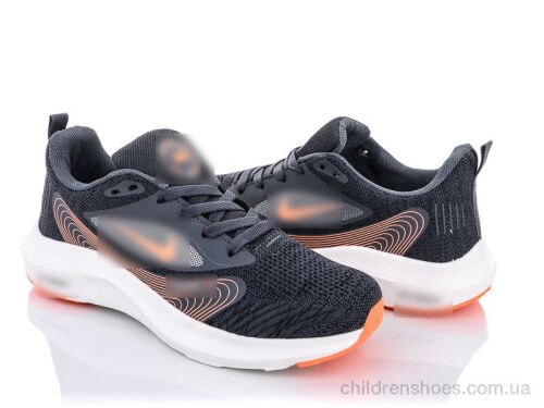 Кроссовки S3(S158) grey-orange Violeta / p. 40-44 / 5пар