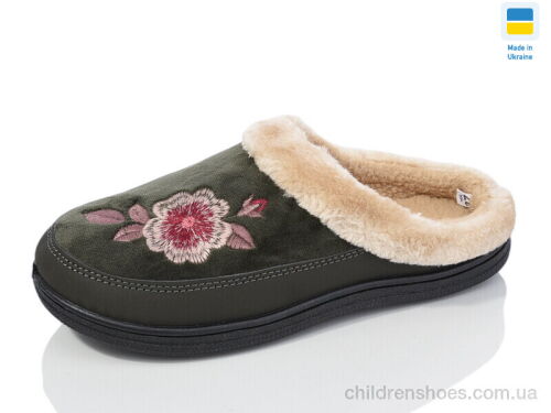Тапки T 01 хакі Lot Shoes / p. 37-41 / 8пар