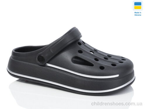 Кроксы N252 чорний Lot Shoes / p. 41-46 / 8пар