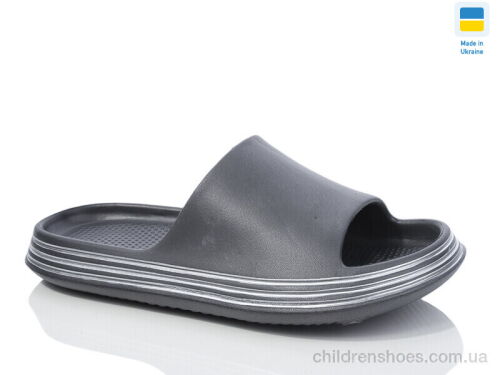 Шлепки N236 графіт Lot Shoes / p. 41-45 / 8пар
