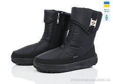 Дутики 702-2 чорний Favorit / p. 38-42 / 6пар