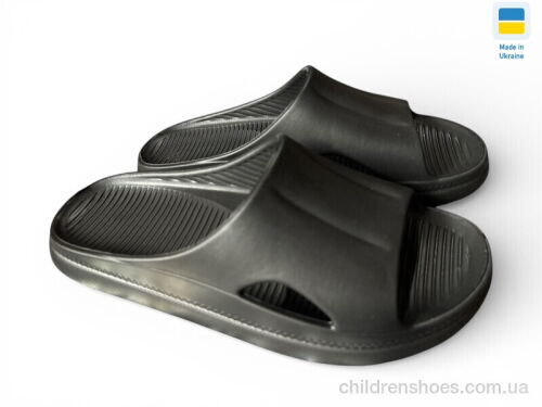 Шлепки 510-010 чорний Rai shoes / p. 37-40 / 8пар