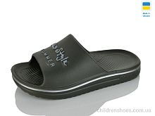 Шлепки N506-010 чорні Lot Shoes / p. 31-36 / 6пар