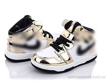 Кроссовки Y80-0330B gold Violeta / p. 32-37 / 6пар