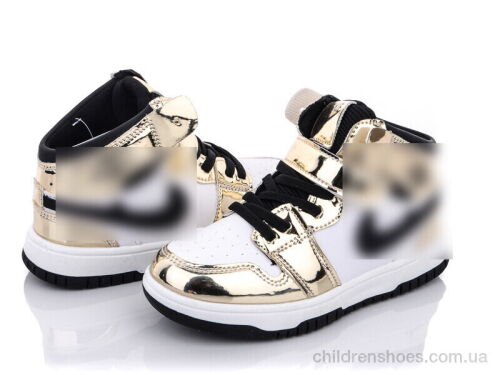 Кроссовки Y80-0330B gold Violeta / p. 32-37 / 6пар