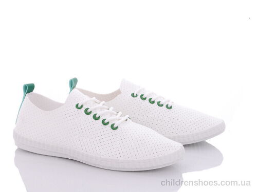 Кроссовки 20-970 white-green Violeta / p. 36-41 / 8пар