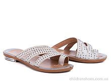 Шлепки женские Selena 039 белый Шлепки 039 белый Selena / p. 36-40 / 6пар