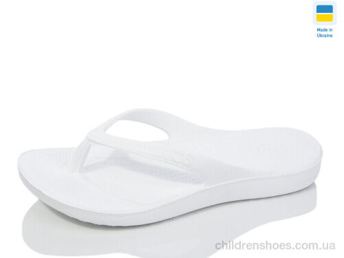 Шлепки N17 білий Lot Shoes / p. 36-41 / 8пар