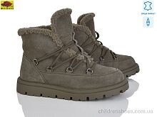 Ботинки B7788-3 khaki Mei De Li / p. 36-41 / 8пар