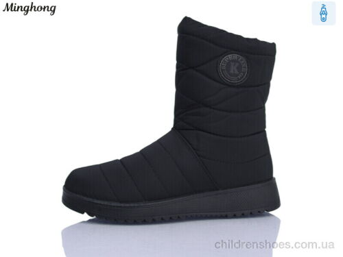 Дутики 612 black Minghong / p. 37-42 / 8пар