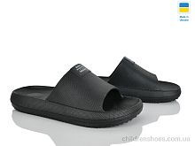 Шлепки E235 чорний Rai shoes / p. 40-45 / 8пар