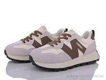 Кроссовки 170-19 beige-brown Violeta / p. 36-40 / 8пар
