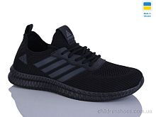 Кроссовки 1045 чорний Lot Shoes / p. 41-45 / 10пар