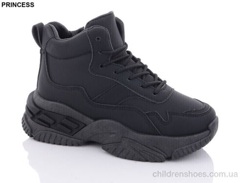 Ботинки D25 black Princess / p. 36-41 / 8пар