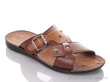Шлепки Demur M089 camel Шлепки
