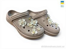Кроксы 413 капучіно Rai shoes / p. 36-41 / 8пар